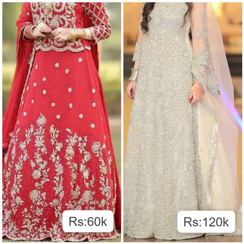 Bridal Dress | Bridal Outfit | Bridal Attire | two wedding dresses 0