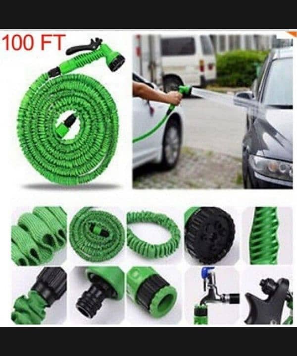 Extendable Magic House High Pressure Car wash Gun Functions ( 100ft) 0