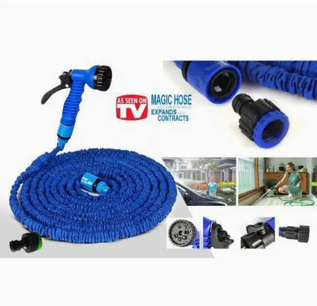 Extendable Magic House High Pressure Car wash Gun Functions ( 100ft) 7