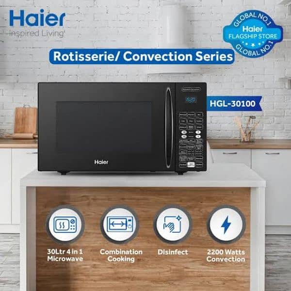 Haier HGL-30100 Microwave oven 2