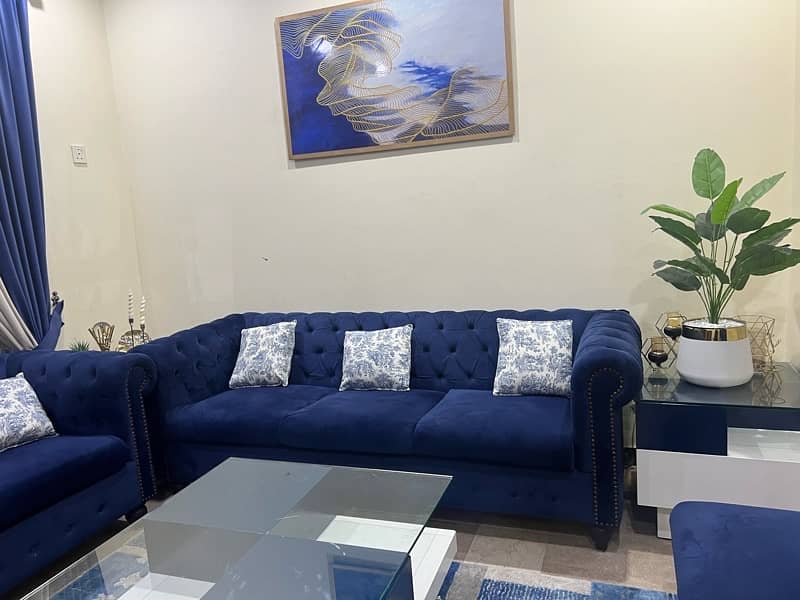 Full Sofa set with Curtain 2