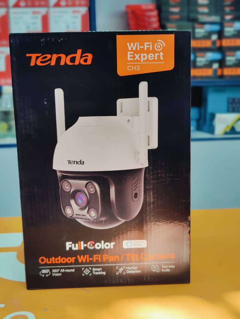 Wifi Camera | Tenda CH3 | Full Color Camera | Outdoor Camera 0