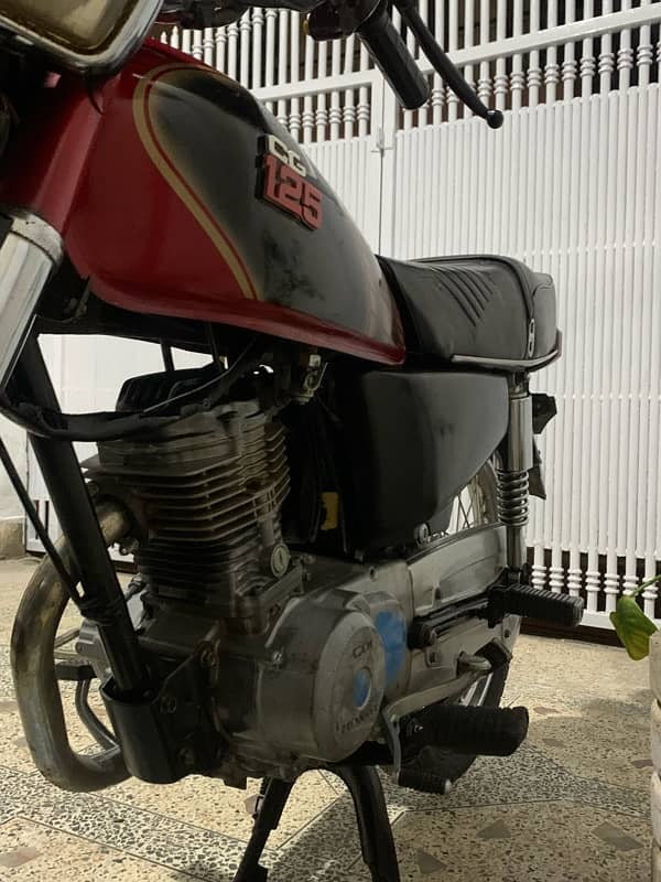 Honda CG-125  2010 mdl Rwp Numb 3