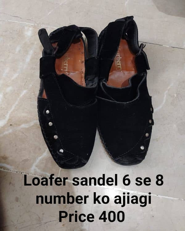 5 Shoes pictures me sab likha he 4