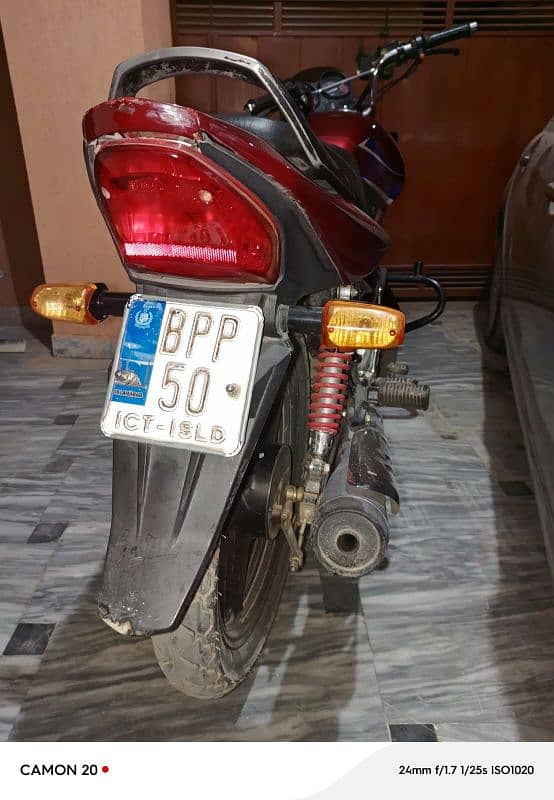 Honda CB 125F for sale in accumulate condition 4