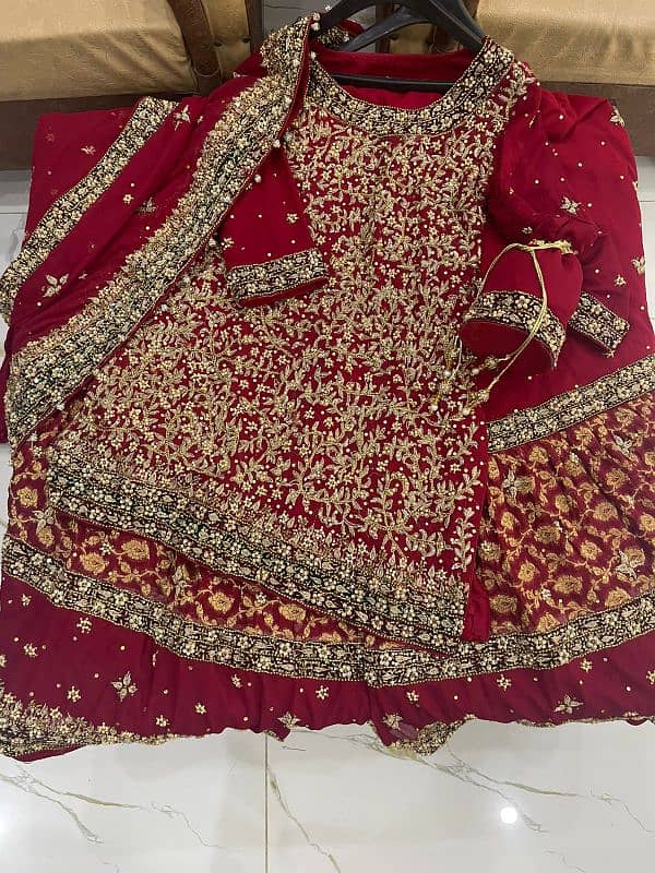 bridal farshi sharara 0