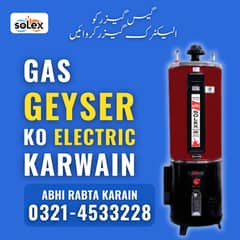 Gas Geyser Electric Dual For Sale Branded No 1