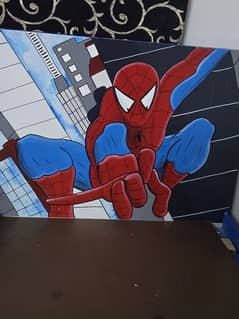 spiderman deco art single bed