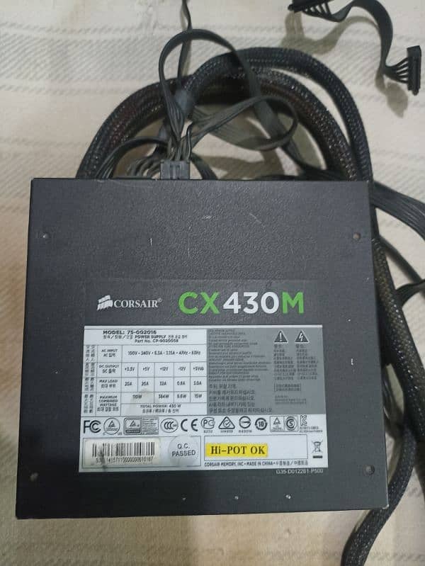 Psu corsair cx 430m 3