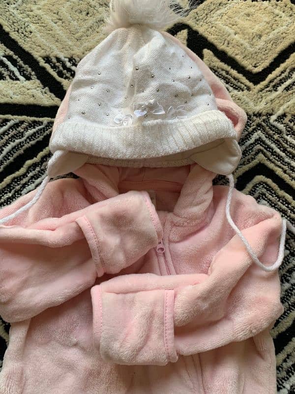 winter set for 3-6month old baby girl 1