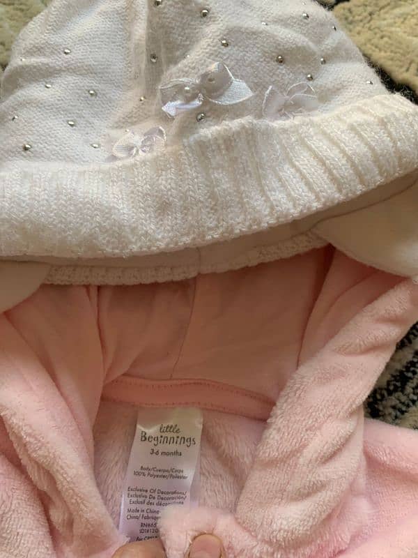 winter set for 3-6month old baby girl 2