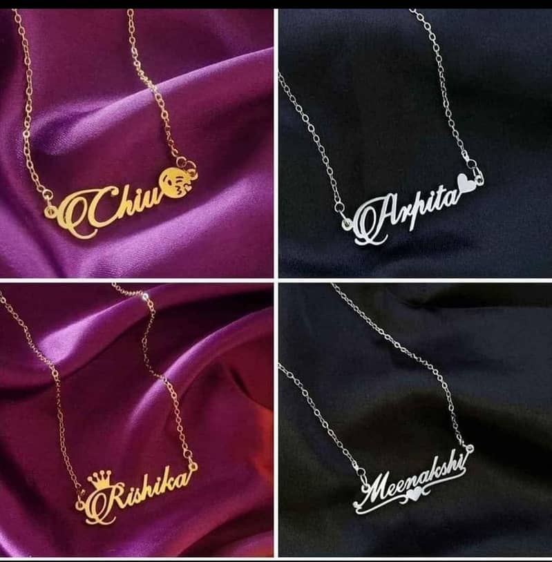 Personalized Name Chain – Elegant & Customizable Jewelry 8