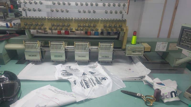 4head Tajima embroidery machine 3