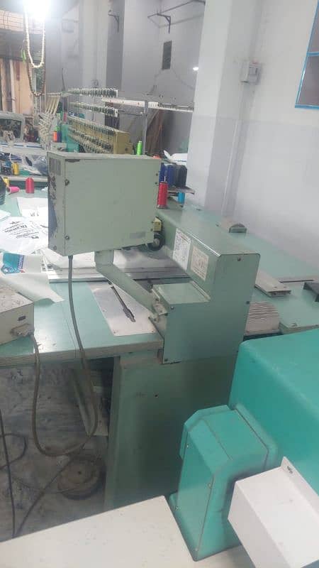 4head Tajima embroidery machine 5