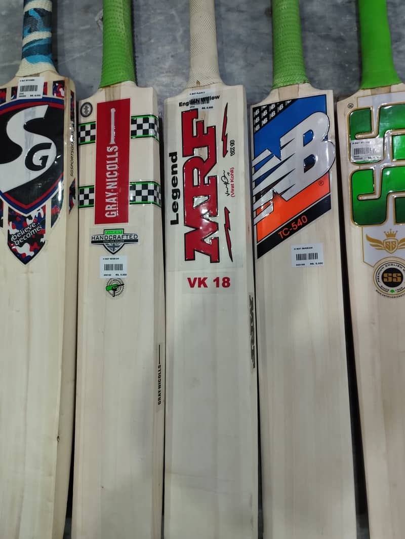 Pakistani Willow Kashmir Willow Bats Available 0