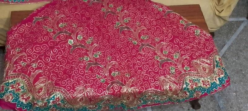 Bridal lhanga or dubtta full nakshi k kaam my. Discount  available. 1