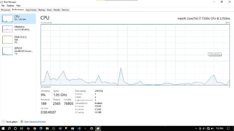 Dell core i7 7th generation 6