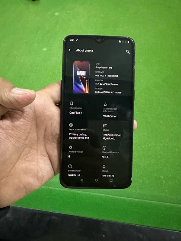 oneplus 6t 8/128 nonpta 2