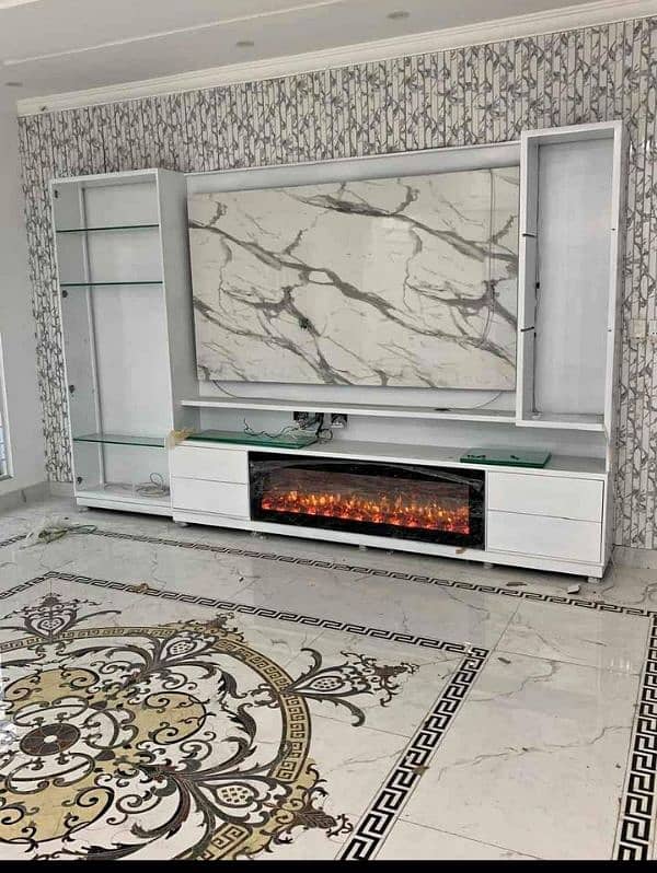 Elastic fireplace and Gass fireplace 1