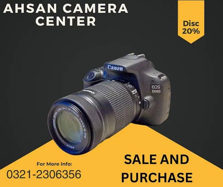 DSLR CAMERA STARTING PRICE 8000 CONTACT 03212306356 0