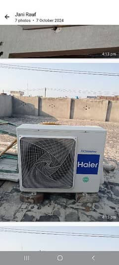 ded tan ka inverter ac.  new halat ma one year use huwa