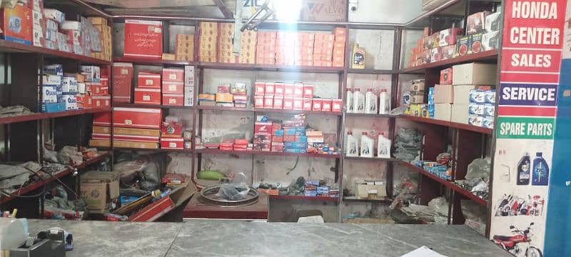 full shop spair parts with mechanic shop 4