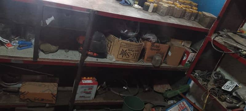 full shop spair parts with mechanic shop 5