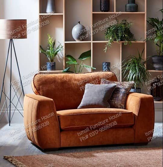 Sofa / Sofa Chair / Velvet Sofa / Stylish Sofa / Single Seater Sofa 5