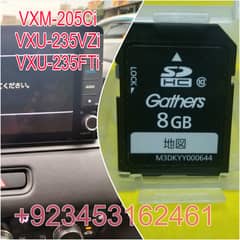 HONDA Gathers VXM-215Ci VXM-225VFEi VXU-235FTi MAP DATA SD CARD