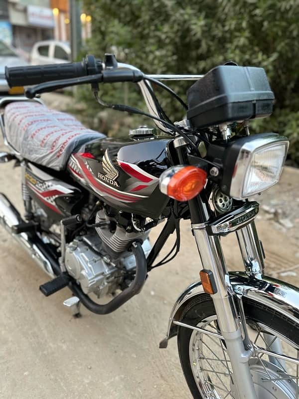 Honda CG-125 2024(UN-REGISTERED) 0 meter condition open letter 3