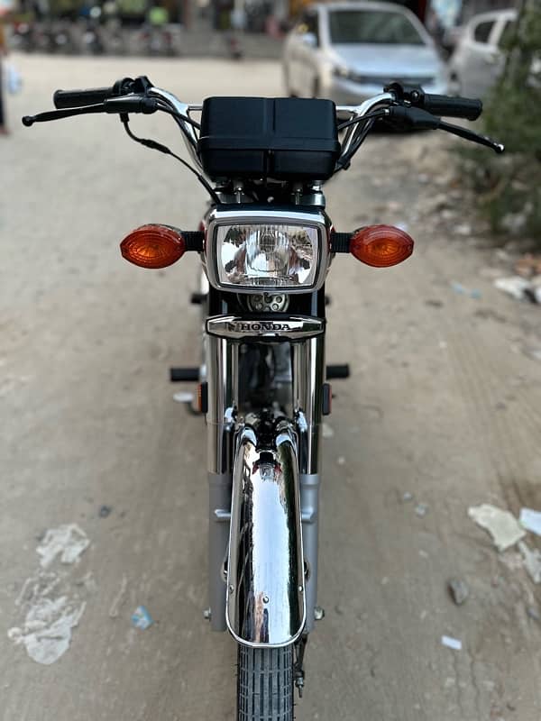 Honda CG-125 2024(UN-REGISTERED) 0 meter condition open letter 4