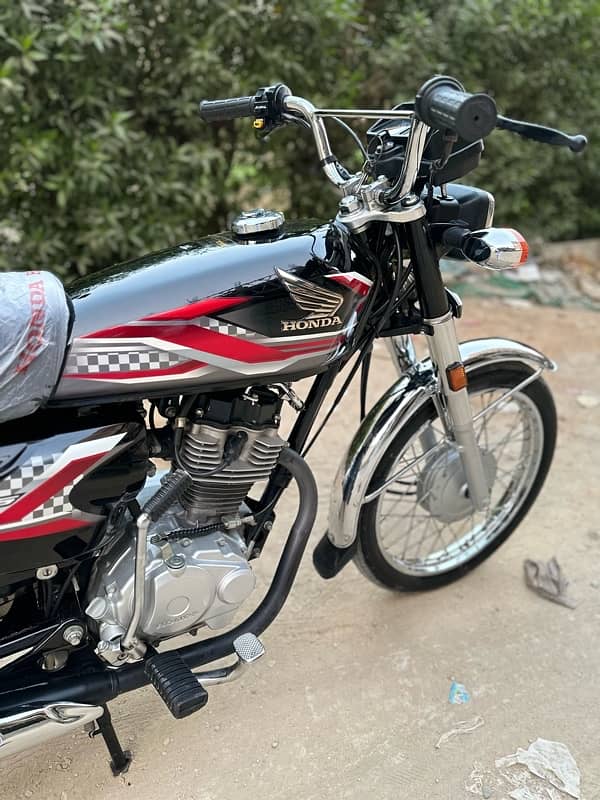 Honda CG-125 2024(UN-REGISTERED) 0 meter condition open letter 6