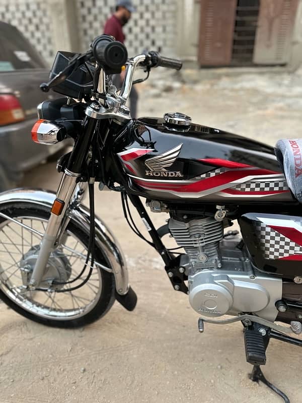 Honda CG-125 2024(UN-REGISTERED) 0 meter condition open letter 7