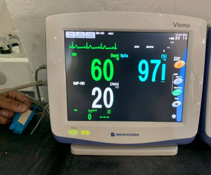 Cautery Machines - Defibrillator - Nihon kohden Patient monitor 10