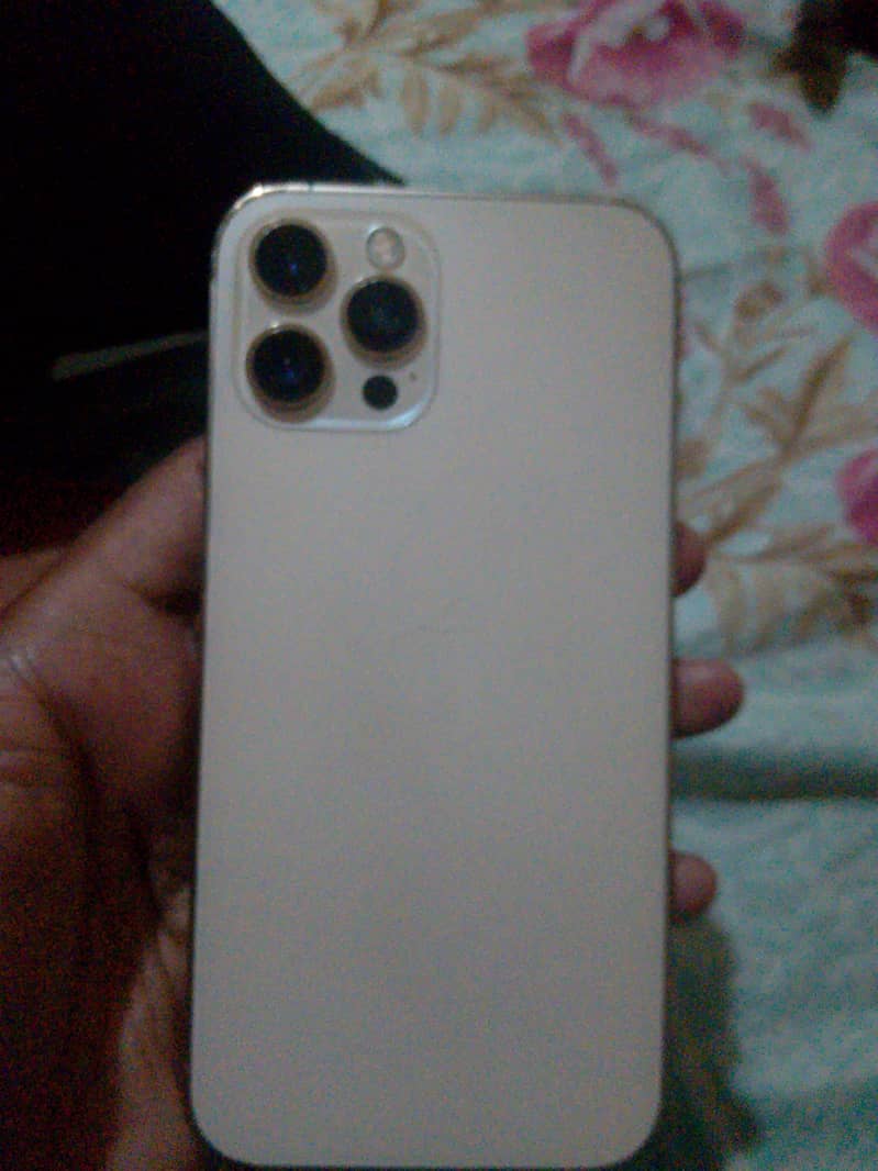 I phone 12 pro max 256 gb gold fU LlA 1