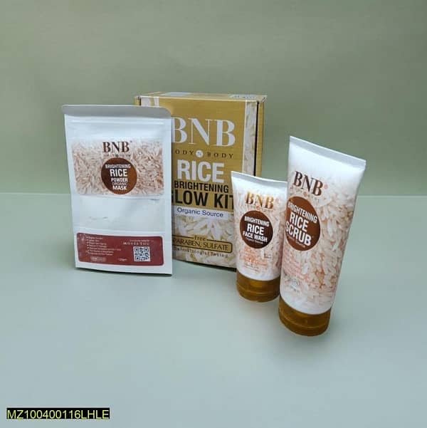 Glowing rice facial kit 2