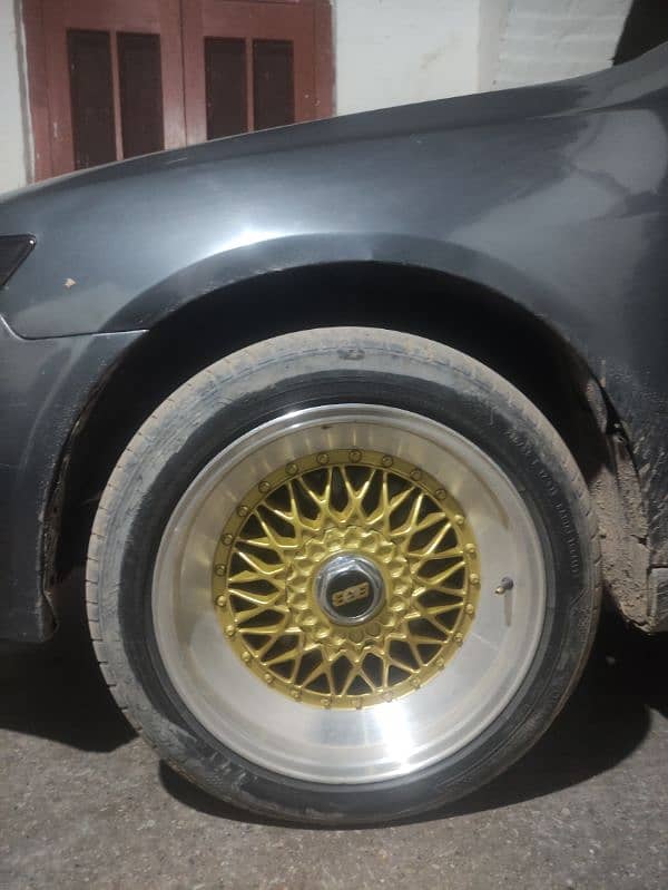 BBS rims with tires for sale 2