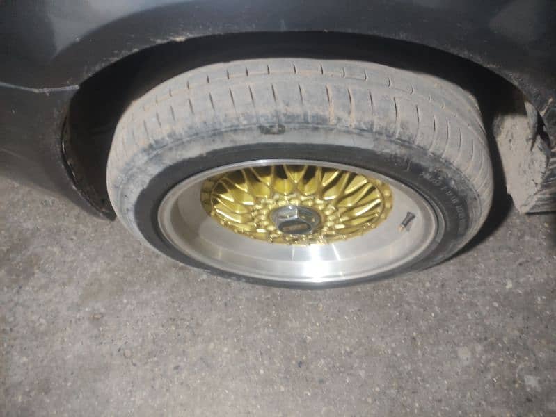 BBS rims with tires for sale 4