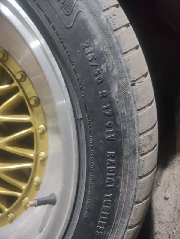 BBS rims with tires for sale 5