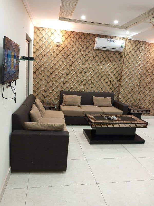 Furnished 1 Bed Flat For Rent in Bahria Town Lahore 1