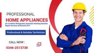 Experts Technician Automatic Washing Machine Fridges Split AC Repair