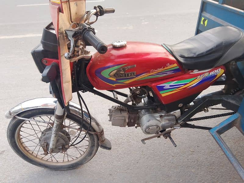 United 100 cc urgent sale 2