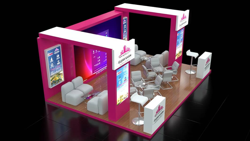 High-Quality Exhibition Stall Fabrication Services in Islamabad – Mas 6