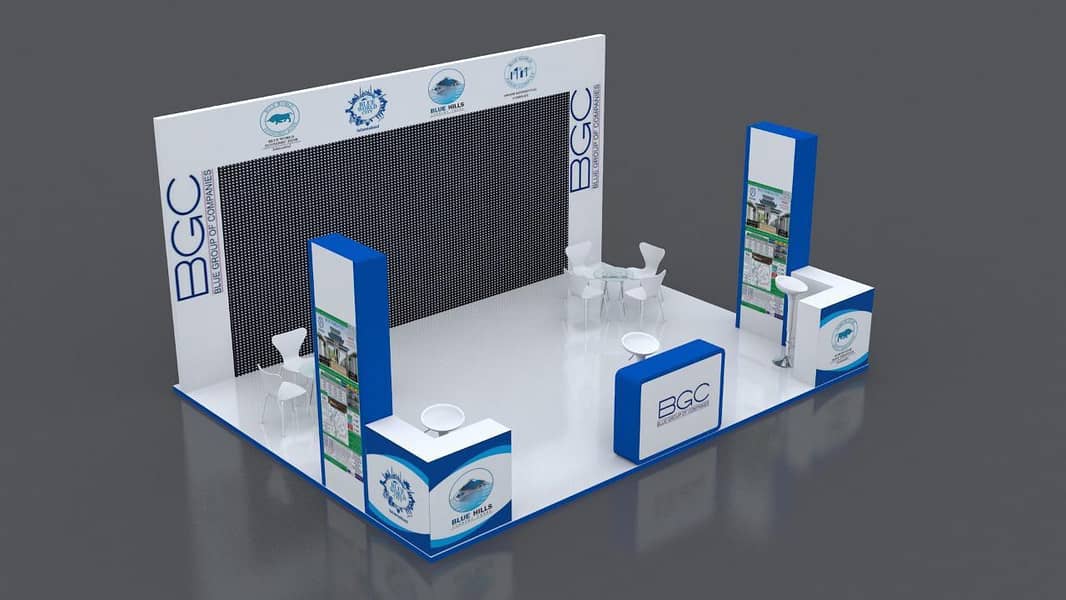 High-Quality Exhibition Stall Fabrication Services in Islamabad – Mas 9