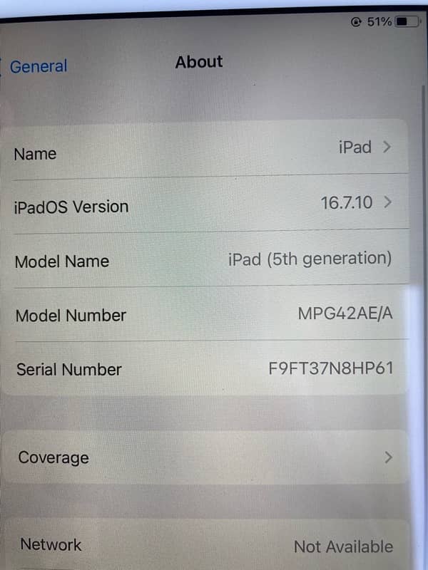 iPad 5 generation   128Gb 2