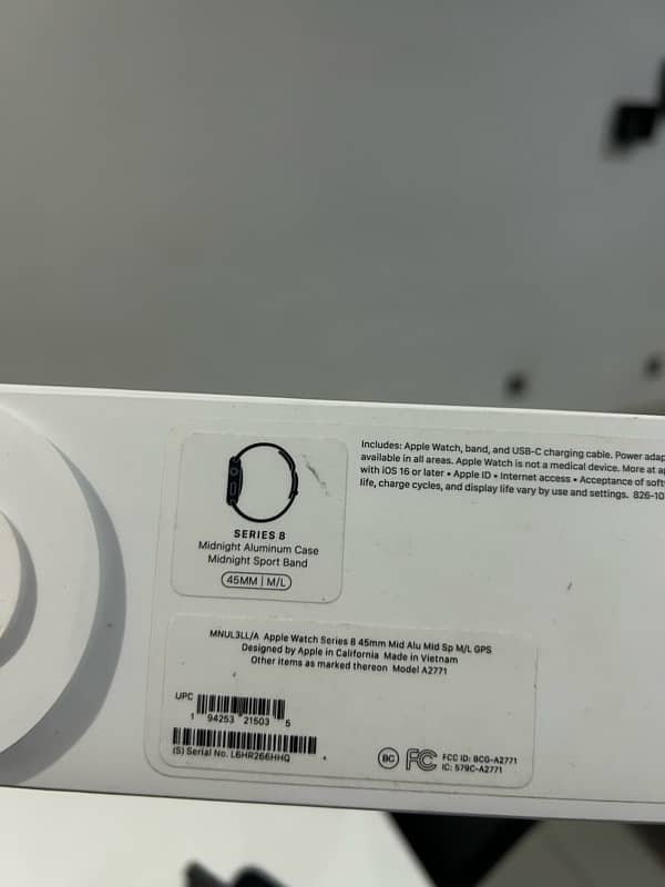 apple watch series 8 45 mm (midnight) 0