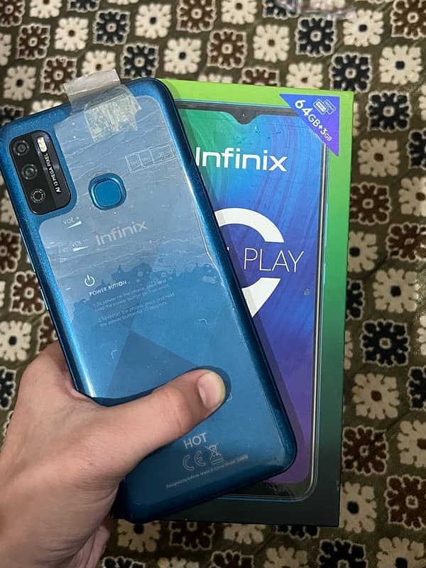 Infinix Hot 9 Play 3GB Ram 64GB. 0