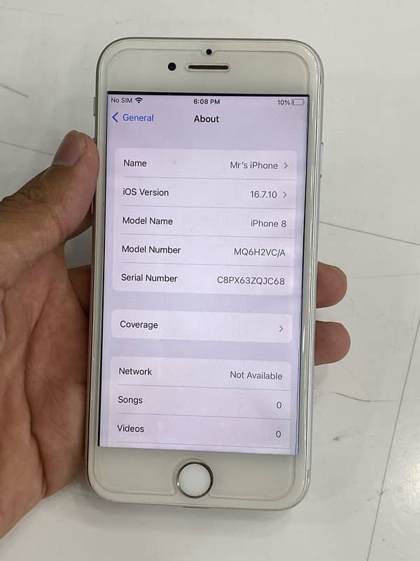 iPhone 8 ( LifeTime Sim Working ) 4