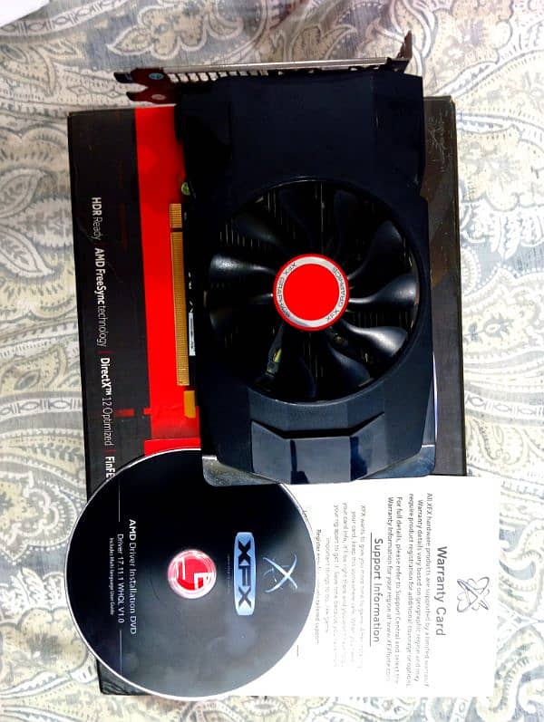 XFX Amd RX 550 A+ condition 0