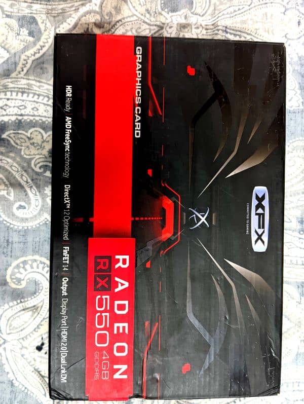 XFX Amd RX 550 A+ condition 1